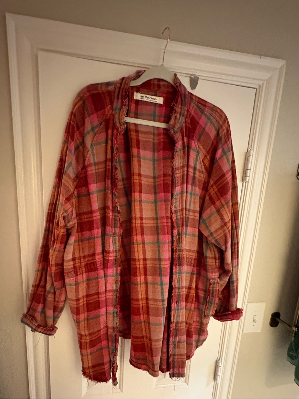 We The Free Plaid Button-Down flannel